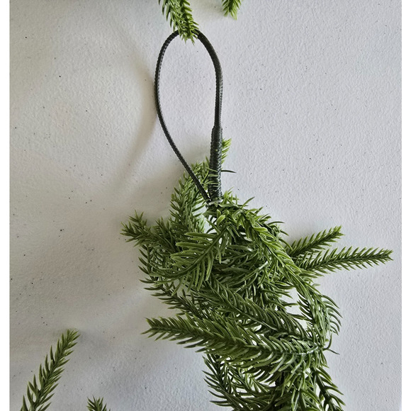 Pine Christmas Garland 6' Green Bendable New - Picture 3 of 5
